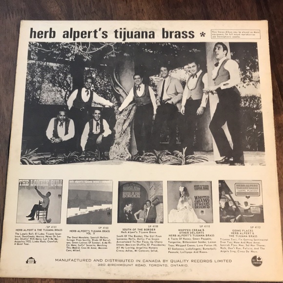 3/$30 Herb Alpert’s Tijuana Brass “South of the Border” vintage vinyl album 1966 - Picture 2 of 4